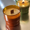 聖誕火爐蠟燭 Christmas Fireplace Scented Candle in Borosilicate Glass 200g (+Optional customization)