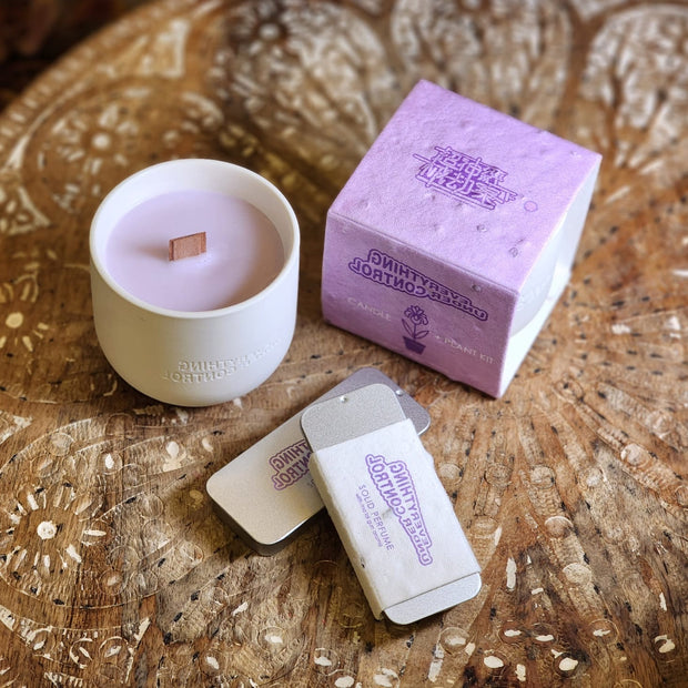 盆栽蠟燭 Plant Candle Kit / 固體香水膏 Solid Perfume