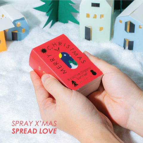 🎅🏻🎄☃️聖誕香氣禮盒－ 聖誕卡 x 消毒噴霧  X'mas Aroma Sanitizer Card